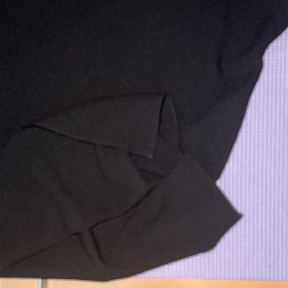 1. State Black Asymmetrical Tie Front Sleeveless Blouse 135 - Picture 7 of 9